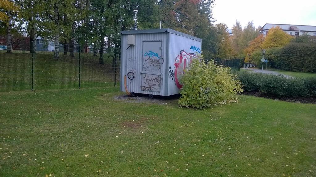 63 KUVALIITE 5 (1/2) KALEVAN MITTAUSASEMA Aseman nimi: Kaleva Osoite: Hälläpyöränkatu Mittausparametrit: NOx, O3, PM2.