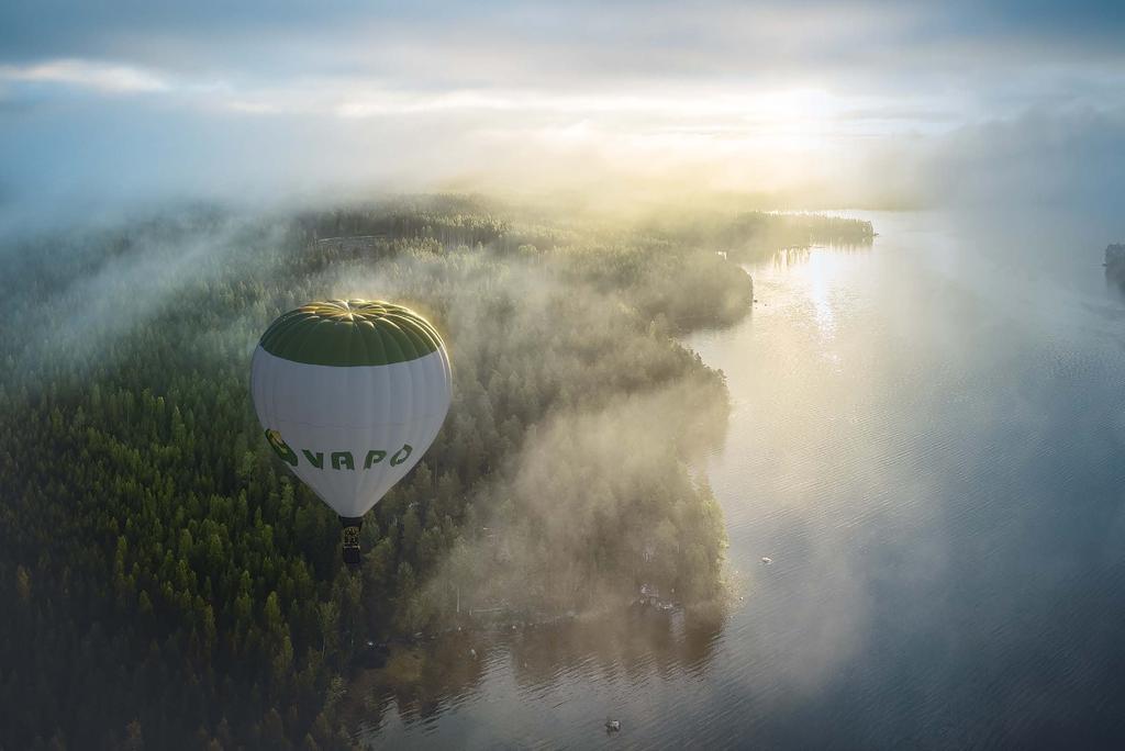 VAPO LUO ARVOA PANOS LIIKETOIMINTA TUOTOS VAIKUTUS Talous Tase 805,8 M Oma pääoma 404,0 M Bruttoinvestoinnit 62,7 M Henkilöstö* 737, joista 72% oli Suomessa Kausityöntekijöitä 62 Koulutuksiin