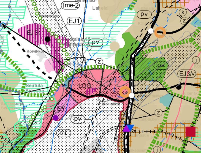 TUUSULAN KUNTA Sivu 10 / 13 Ote Uudenmaan maakuntakaavojen yhdistelmästä. Uusimaa-kaava 2050 Uudenmaan liitossa on parhaillaan vireillä maakuntakaavan uudistaminen.