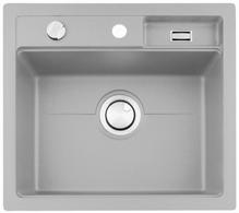 A++ Jääkaappipakastin teräksen värinen, Inox Look, NoFrost,