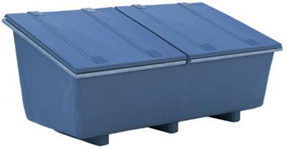 Hiekka-astioihin saa lisävarusteena kannen lukitussalvan, tuotenumero 70350. Astioiden materiaalina on polyeteenimuovi.