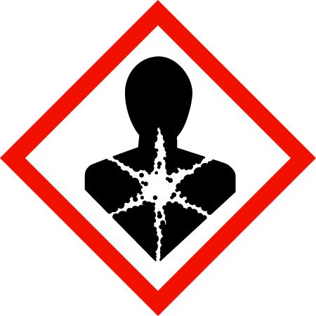 Huomiosana: Varoitusmerkit: Vaara GHS02-GHS07-GHS08 Vaaralausekkeet H225 H04 H15 H19 H2 H5 H6 H61d H7 Turvalausekkeet P201 P202 P210 P260 P280 P08+P1 P405 Helposti syttyvä neste ja höyry.