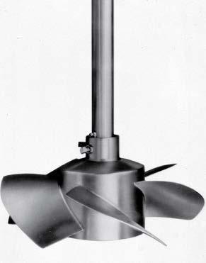 by a radialflow impeller in a baffled