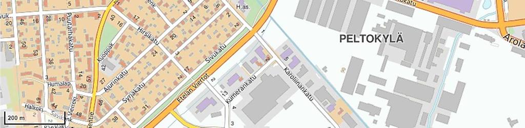 Selvitys on tehty laskennallisesti mallintaen ohjelmalla Datakustik CadnaA 2019 käyttäen yhteispohjoismaista tieliikennemelumallia [1].