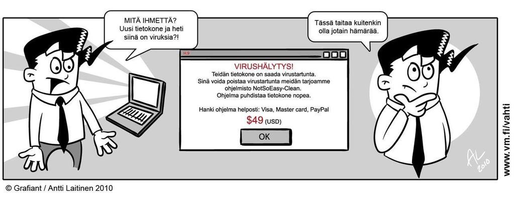 10.5 Kohdistetut hyökkäykset Viestintävirasto on tiedottanut kohdistetuista hyökkäyksistä 5.8.