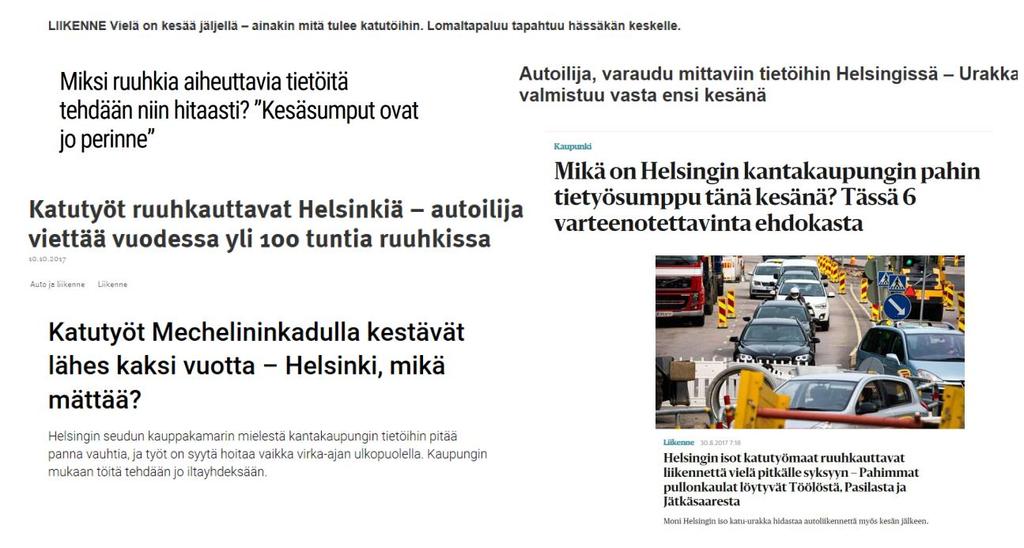 2 Liikenteen hallinta kaupunkiympäristön