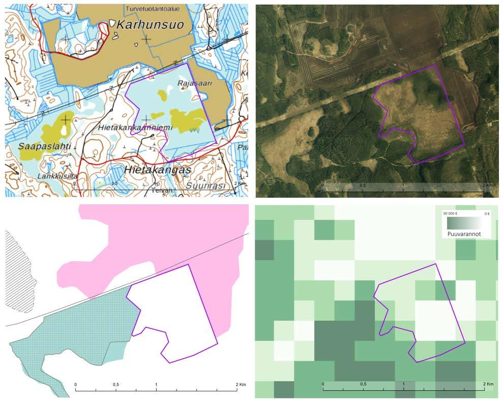 Soidensuojelun täydennysehdotuksen kohde KARHUSUO-SAAPASLAHTI Karhusuo-Saapaslahti (79 ha) sijaitsee Kouvolassa Enäjärven kylän länsipuolella.