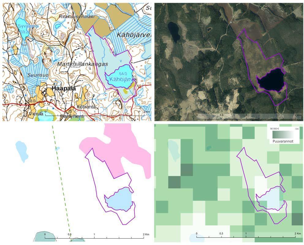 Soidensuojelun täydennysehdotuksen kohde KÄHÖJÄRVENSUO Kähöjärvensuo (54 ha) sijaitsee eteläisessä Kouvolassa Haapajärven pohjoispuolelle.