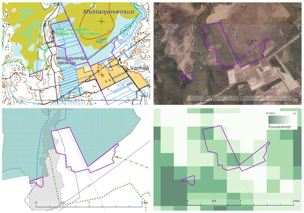 Soidensuojelun täydennysehdotuksen kohde VALKMUSA-MUSTAJÄRVENSUO- KANANIEMENSUO (laajennus) Valkmusa-Mustajärvensuo-Kananiemensuon laajennus (44 ha) sijaitsee Kotkan ja Pyhtään rajaalueella Valkmusan