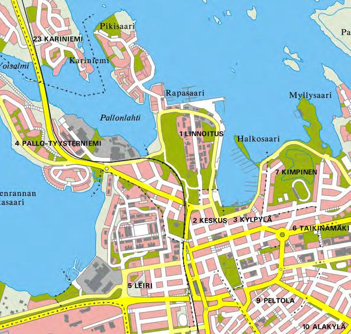 Pikisaari 5 haitta-aine tilanne ja rakiennuslupaa varten tarvittavat suunnitelmat ENV1463 16.1.2019 Tutkimusalueen sijainti, alue rajattu mustalla (kartta.