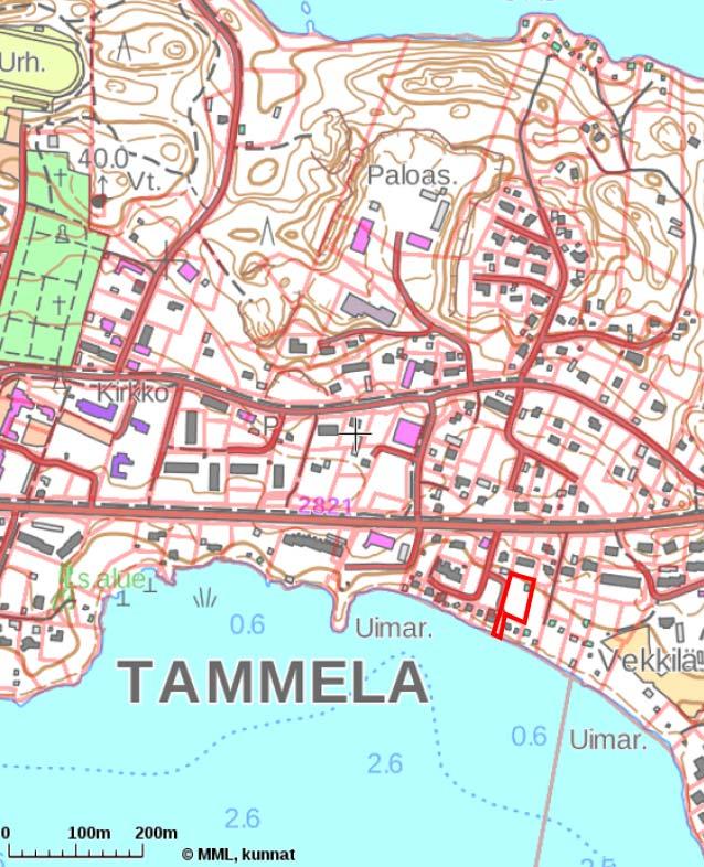 TUNNISTETIEDOT Kaavan nimi: Hevoniemen alueen Huvilapolun asemakaavan muutos Kunta: Tammela (834) Asemakaavan muutos koskee korttelin 437 (AO) tonttia 5,katualuetta (pp/t) ja lähivirkistysaluetta