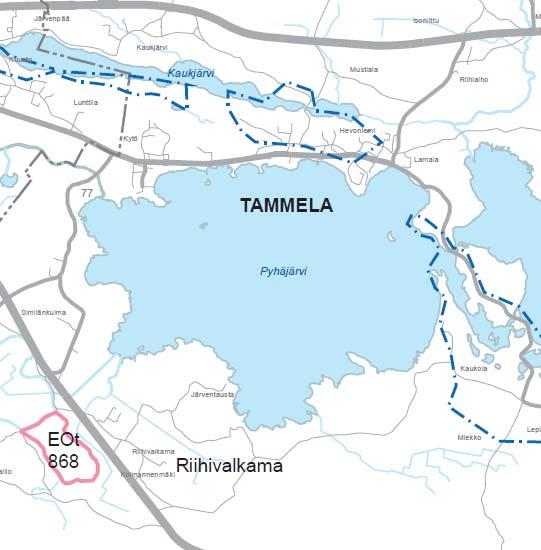 Vaihemaakuntakaavassa 1 suunnittelualueelle sijaitsee seutukeskuksen palveluvyöhykkeessä. Keskusta-alue on osoitettu alakeskusalueeksi, jolla arvokasta rakennettua kulttuuriympäristöä (Ckms). Kuva 4.