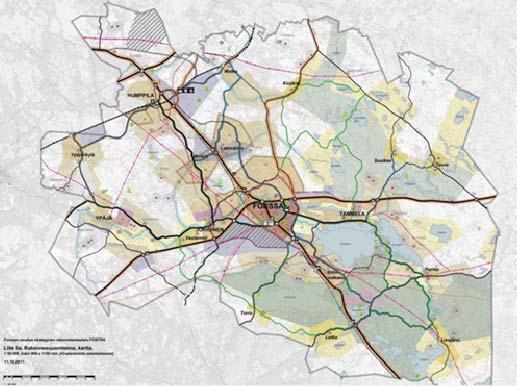 kunnallisesti merkittävään rakennettuun kulttuuriympäristöön, Tammelan kirkonkylän kulttuurimaisema. Kuva 6. Ote maakuntakaavaehdotuksesta 2040, Maakuntahallitus 17.12.2018.