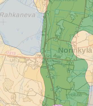 6 Alueen käyttöön ei ole tulossa muutoksia. 2.6 Suojelualueet Tutkimuskohteessa tai sen lähialueilla ei ole luonnonsuojelualueita. 3 MAAPERÄ-, POHJA- JA PINTAVESITIEDOT 3.