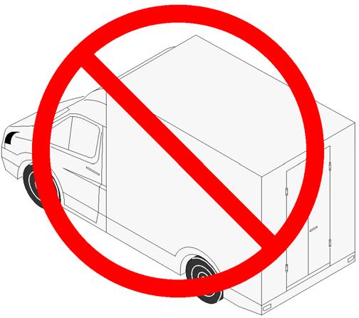 takaoville, jotka kääntyvät 270 astetta. Jos käytetään laatikonmuotoisia pakettiautoja ja joissa on sivusuunnassa avautuvat liukuovet, verhokuormaustiiviste on oikea vaihtoehto. 3.