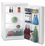 Jääkaapit 153 litran jääkaappi FreshLine design Energialuokka A+ (119 kwh vuodessa) Helppo käyttää Helppo puhdistaa Tilava jääkaapinovi säilytyshyllyineen ja -rasioineen Siirrettävät ja kestävät