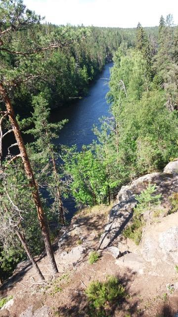 Seuraavana aamuna suuntana oli Seitsemisen kansallispuisto.
