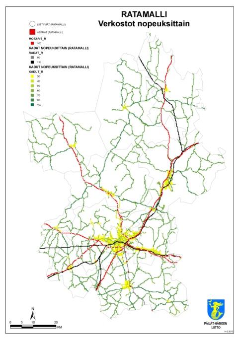 Rakennetarkastelut vaihtoehtoisista tulevaisuuskuvista 0+ Sama meno jatkuu MALLIKOHTAISET LIIKENNEVERKOT MONIKESKUSMALLI Omavaraisia