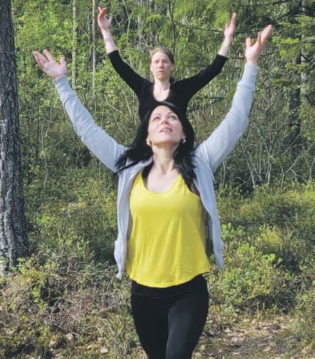 IHMINEN, YHTEISKUNTA JA LUONTO Voima-viikonloppu, s. 13 Teemme joogan fyysisiä harjoituksia, käytämme hengitystä, mentaalisia keinoja, keskustelemme ja hiljennymme oman itsen äärelle.