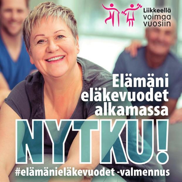 IKÄIHMINEN LIIKUTKO TERVEYTESI KANNALTA LIIAN VÄHÄN? Liikkuva minä opintopiiri keskiviikkoisin klo 14-16 Vaparissa, ajalla 23.