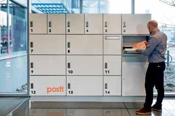 Tilaa verkkokaupan paketti kotirappuusi Sisääntuloaulassa on näppärä Postin lokerikkopalvelu, johon voit tilata verkko-ostoksesi suoraan.