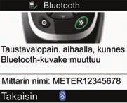 4 Jos haluat ottaa langattoman Bluetooth toiminnon käyttöön (On) tai pois käytöstä (Off),