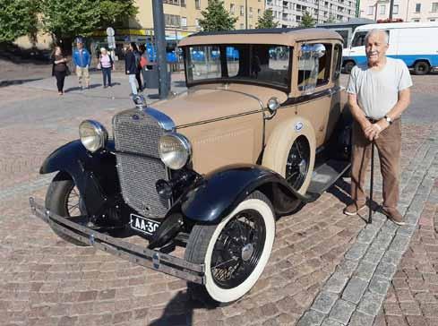 Huovila-ajon la htöön Lahden torille itsensa ika isella