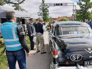 Mukana oli paljon Päijät-Hämeen Mobilistien jäsenten autoja.