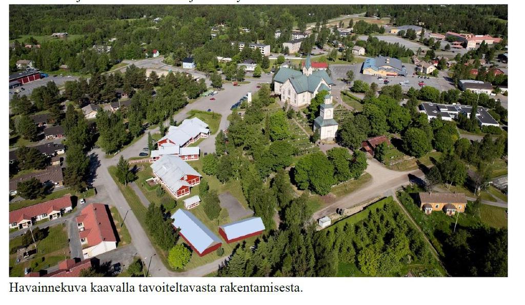 läheisyyteen. Asemakaaava sijoittuu kunnan keskustaajamaan.