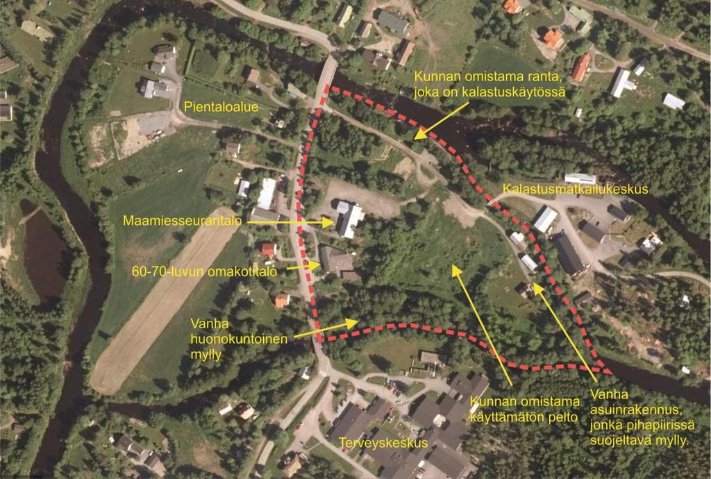 Tavoitteena on selvittää alueen soveltuvuus asumiseen ja virkistyskäyttöön. Kaava-alue on kooltaan 3,8ha.