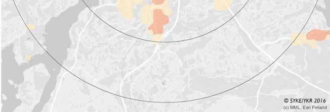 kaupunkikudosten alueet 2015 2