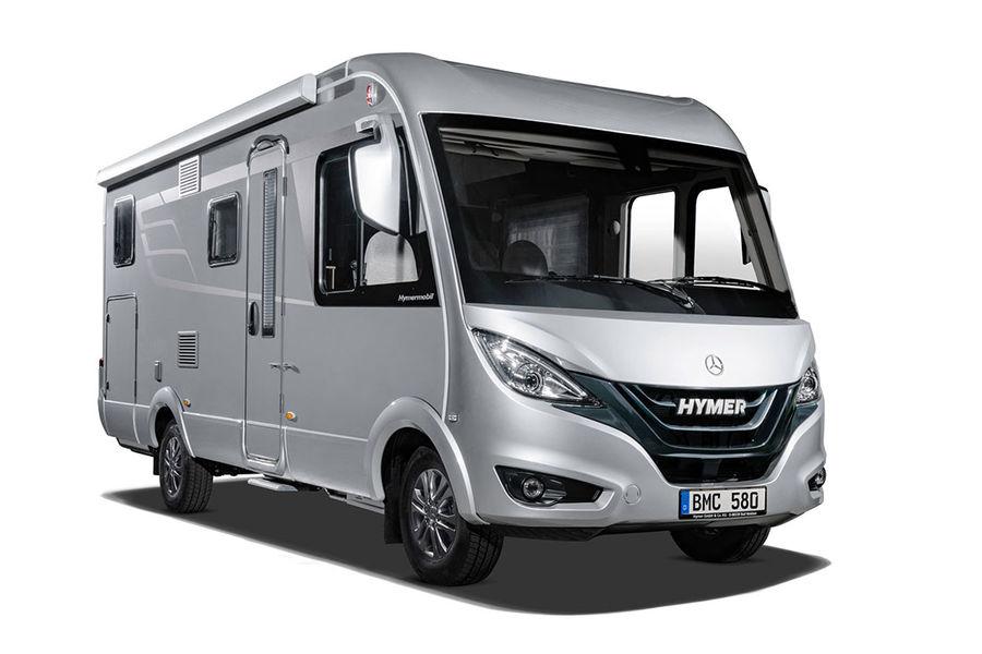 Hymermobil B-Klasse ModernComfort -mallin muotoilu osoittaa, että myös käytännöllinen auto voi näyttää hyvältä.