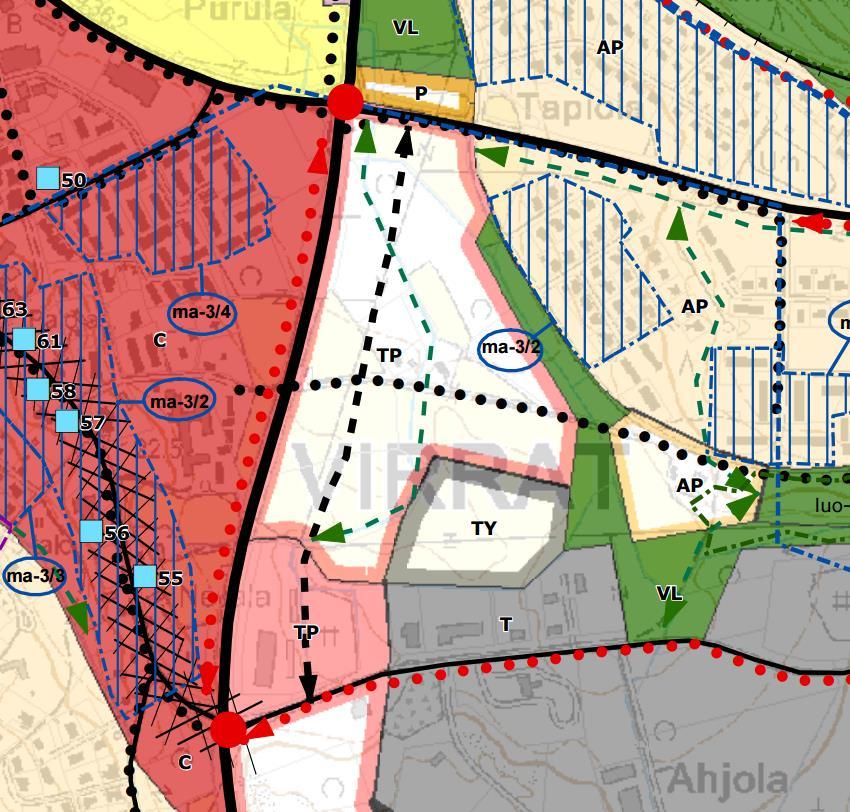 Nosto Consulting Oy 9 (16) Yleiskaava Virtain keskustaajaman osayleiskaava on hyväksytty kaupunginvaltuustossa 9.11.2015. Kaava on valituksenalainen, eikä se ole siten vielä oikeusvaikutteinen.