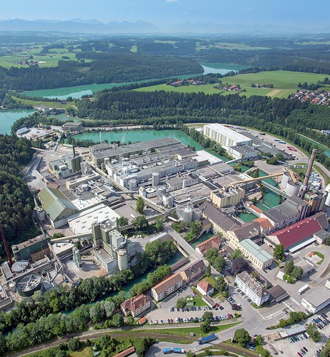 YMPÄRISTÖ- VAIKUTUKSET Vaikutusten arviointi... 33 Ilma... 35 Vesi...36 Jätteet... 37 UPM Schongaun paperitehdas sijaitsee Etelä- Saksassa Schongaun kaupungissa Lech-joen mutkassa.