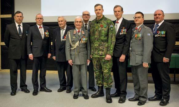 Kymen Jääkäreiden kuulumisia - yhteistoimintaa monella tasolla Kymen jääkäreiden alkuvuosi on jälleen kulunut tapahtumarikkaissa merkeissä. Arkeen on kuulunut harjoitusta ja juhlaa.