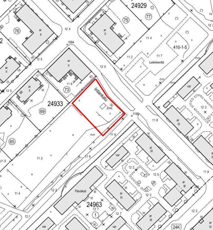 Kyläsaarenkujan luoteispääty Kyläsaaressa 1000 m2. Käyttö mahdollista toistaiseksi.