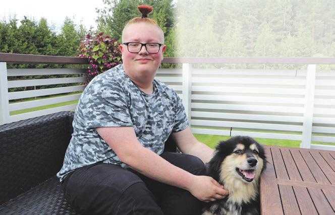 Osviitta 3 Taneli Mäkinen, 16, haluaa kasvaa luotettavaksi aikuiseksi Tärkeää on oppia ja nauttia elämästä KUVA Ulla-Maija Sievinen Elämässä on tärkeää uuden oppiminen.