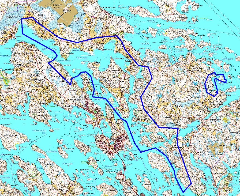 10 d) Suur-Saimaan yleiskaava - Iso osa kaavasta on laadittu 1990-luvun alussa ja