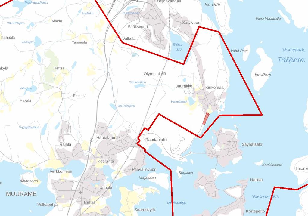 FCG SUUNNITTELU JA TEKNIIKKA OY OAS 2 (16) 2 PERUSTIEDOT KAAVAHANKKEESTA 2.1 Nimi Eerolan asemakaava 2.
