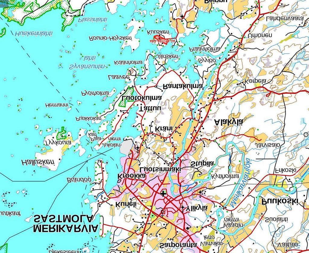 22 Merikarvian rantayleiskaavan muutokset Kuuskeri, Merimaa