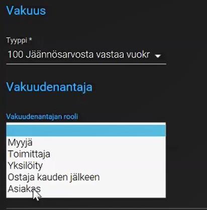 Paina lopuksi oikeasta alakulmasta