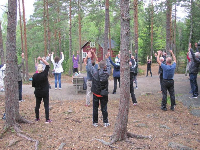 "Porukka oli mukavaa ja ohjaus hyvä.