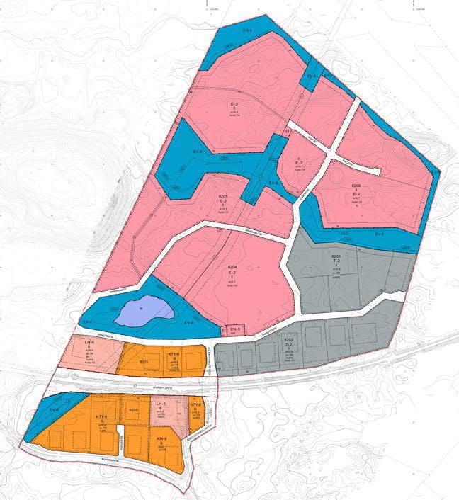 tullessa ajankohtaiseksi. Maa- ja metsätalousvaltainen alue, jolla ulkoilunohjaamistarvetta (MU).