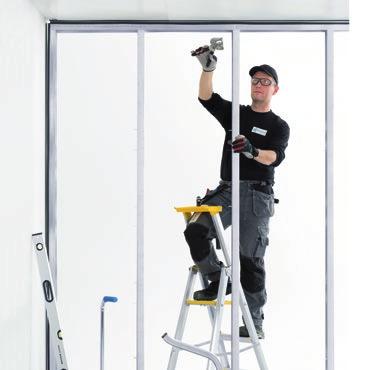 Keveys, nopeus ja ergonomia ovat Gypsteelin käytössä keskeisiä asioita.