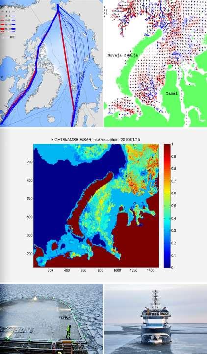 Arktinen alue Ilmastonmuutos vaikuttaa voimakkaasti arktiselle alueelle Toiminta arktisella alueella vilkastuu Jäätalvi säilyy Olosuhdepalveluiden