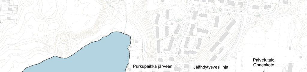 Jäähdytysvesiselvitys 6 (18) 2.3 Onnenkodon jäähdytysvesilinja Vähä-Tiilijärveen Onnenkodon jäähdytysveden johtamisen Vähä-Tiilijärveen on suunnitellut Ramboll Finland Oy 29.5.