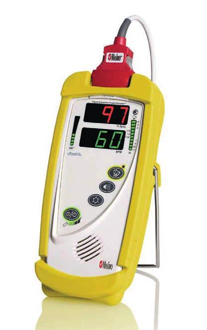 tuotenumero 9807 Masimo RAD-5 Masimo RAD-5v Masimo SET -tekniikkaa käyttävä kannettava pulssioksimetri vastaanotto- tai vuodeosastokäyttöön.