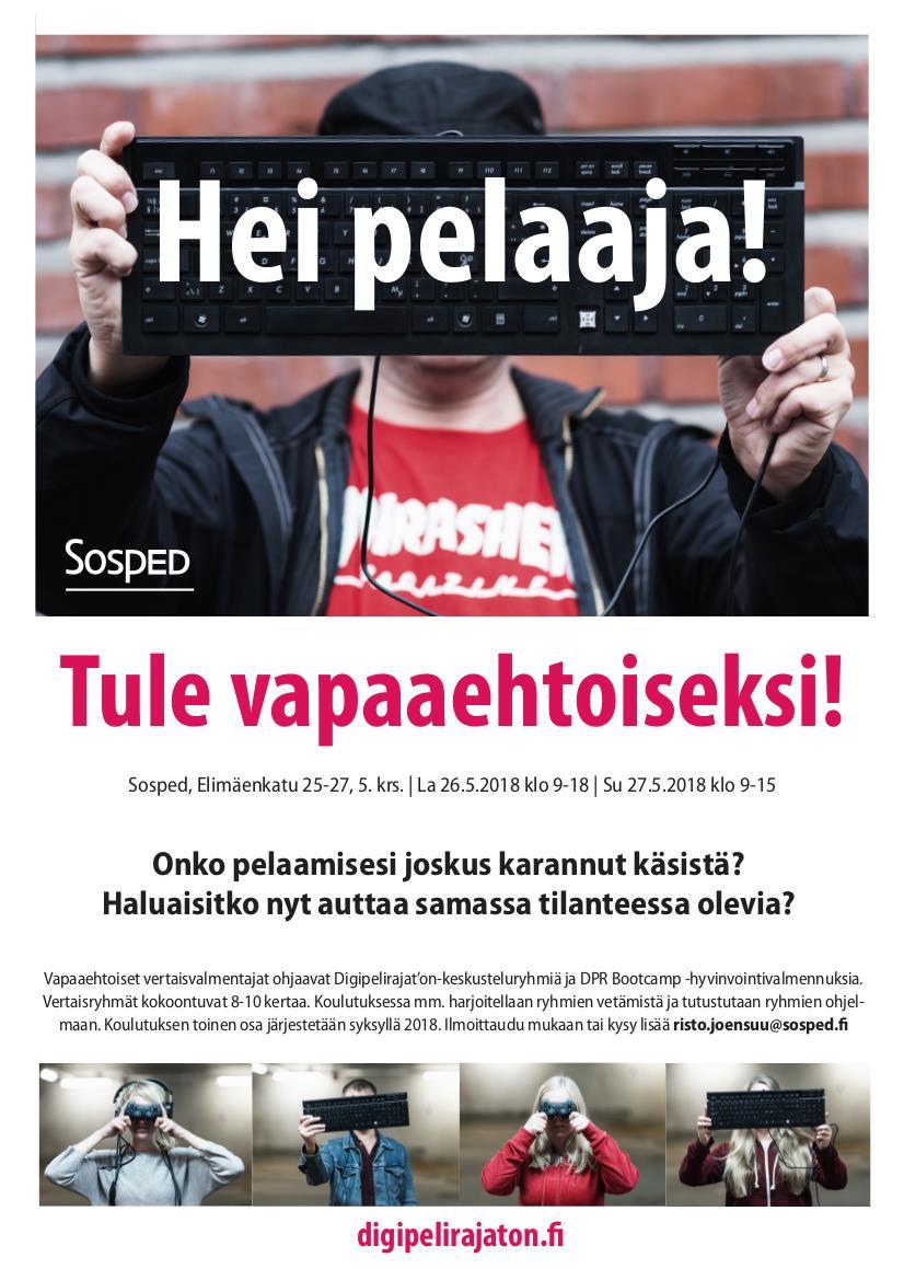 Vertaisvalmentajakoulutus Vertaisvalmentajan peruskoulutus Kaksi viikonloppua (yht. 34 h) Seuraava koulutus (Helsinki) I. 26.-27.5.