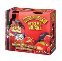 HUKATTI 100 % HEDELMÄVÄLIPALA
