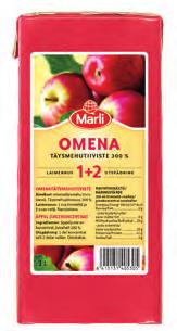 me 12 x 1 l, EUR 48 me PE 15 kk Trooppinen